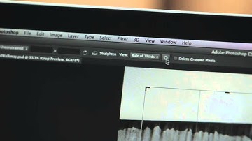 Adobe Photoshop CS6 Extended   All new Crop tool