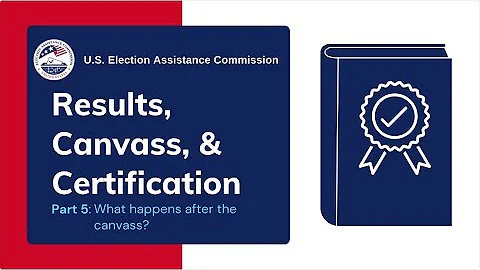 What happens after the canvass? - Results, Canvass, and Certification Video 5