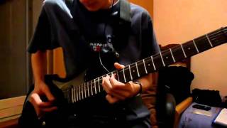 Throes of Dawn - Entropy (ending solo cover)