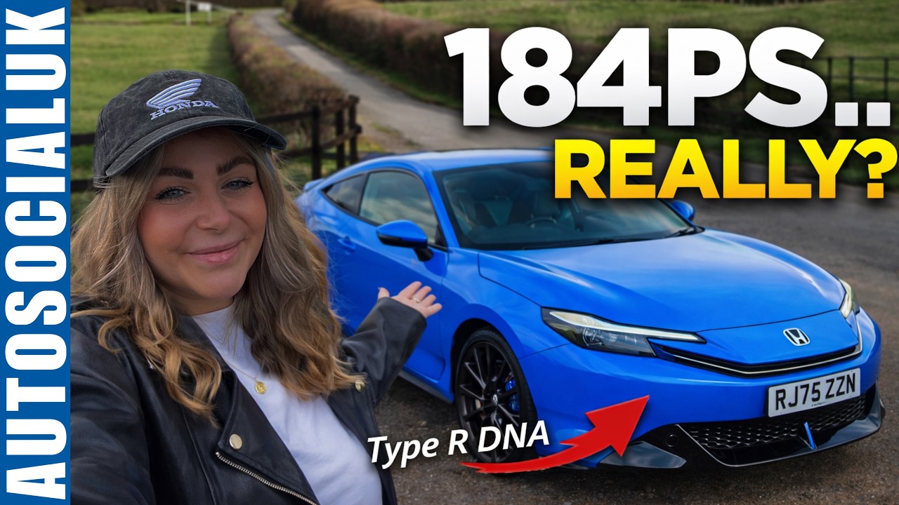 Only 184PS?! Is that enough power? Honda Prelude First UK Drive