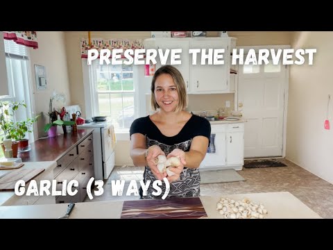 Video: How To Store Garlic Correctly. Part 3