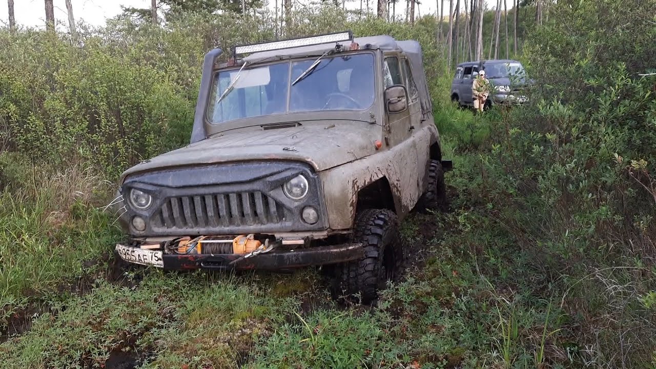 Уаз по болоту Уаз по болоту