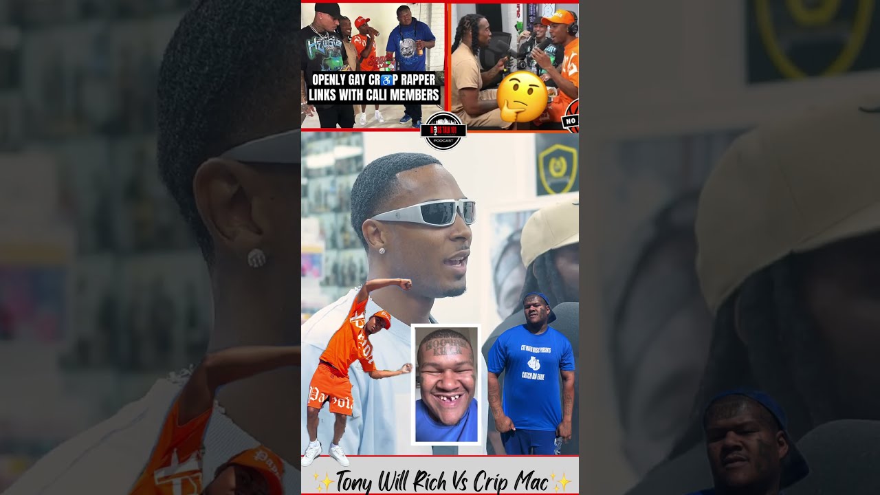 Gay Crip Tony Talks Mac Hoovah Killa Tattoo Shorts Cripmac Gang