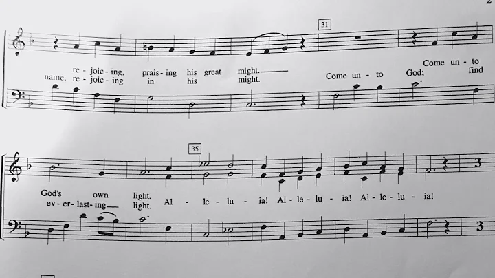 Press Forward, Saints Choir/Accompanim...  Practice