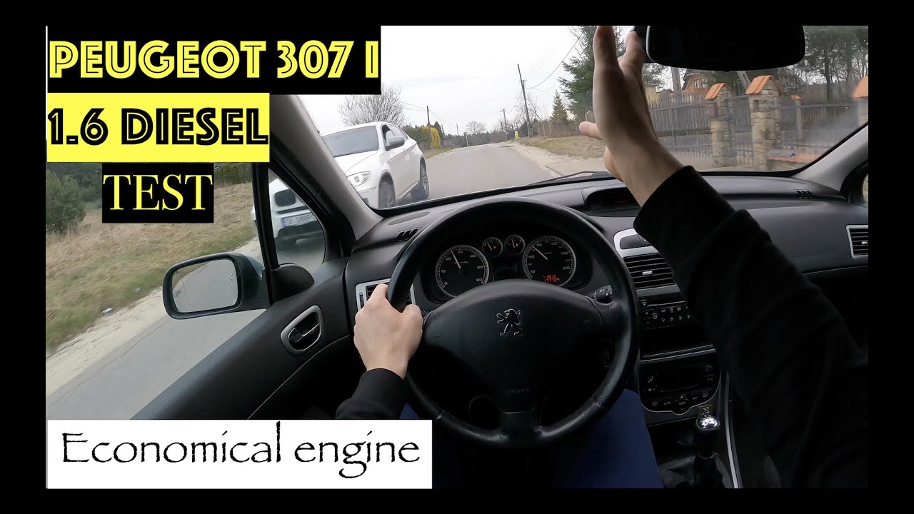 Peugeot 307 1.6 HDi 2007 [109HP] - POV Test Drive 