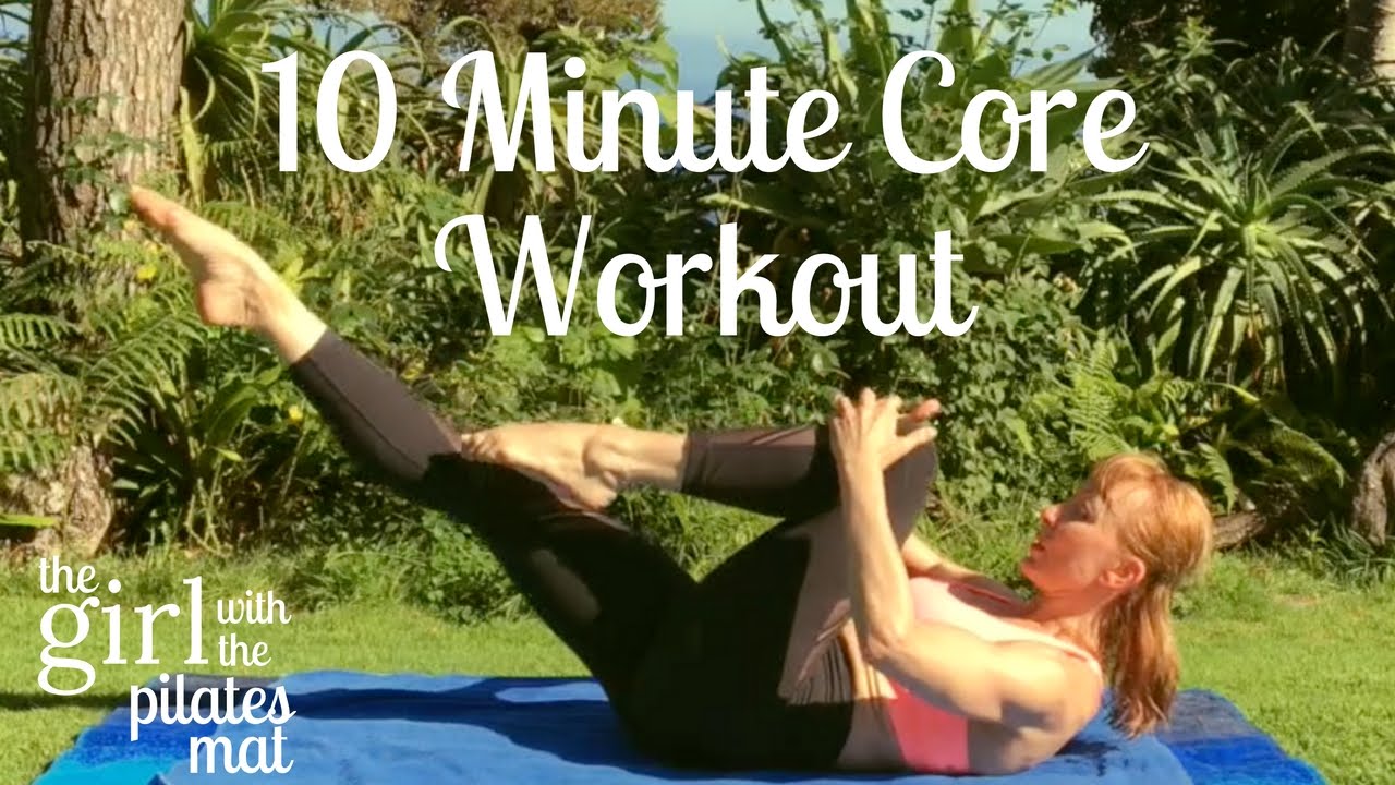 Pilates Ab and Core Workout | 10 Minute Pilates Core - YouTube