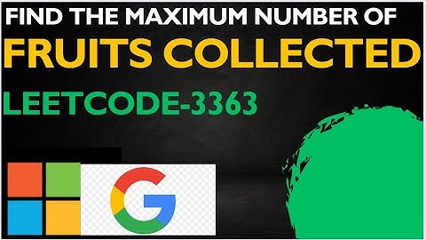 Find the Maximum Number of Fruits Collected |LEETCODE 3363 |leetcode POTD|daily leetcode potd | potd