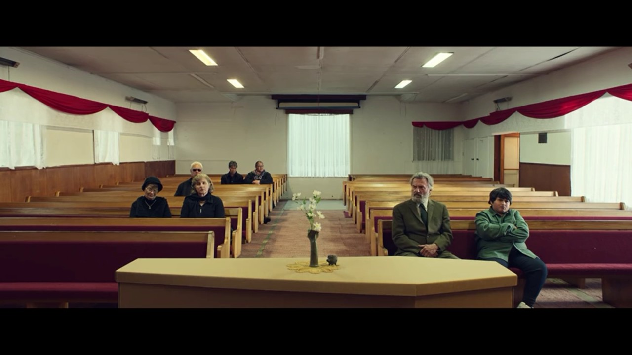 Hunt for the wilderpeople Funeral scene YouTube