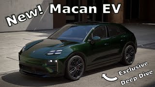 All New 2024 Porsche Macan EV  Deep Dive First Look