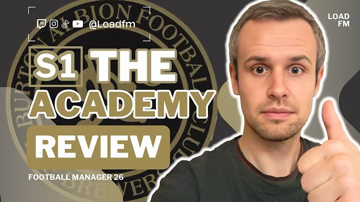 SEASON 1 - ACADEMY REVIEW | The Albion Academy | FM26 Youth Academy Challenge