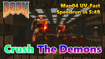 [Doom2] Arrival Map 4 "Free Press" UV-Fast Speedrun in 5:49
