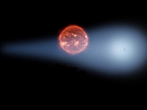 GJ 436b (Gliese 436b) an exoplanet with comet-like tail