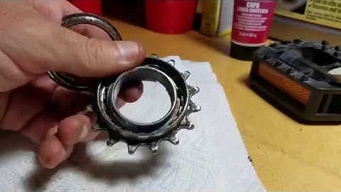 BMX Freewheel Rebuild - Opening without a special tool