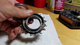 BMX Freewheel Rebuild - Opening without a special tool