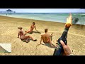 GTA 5 - Fire Bottle vs NPC's Ragdolls | Euphoria Physics Ragdolls 2026