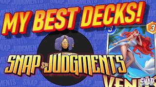 My BEST Decks of the Jeff Season w  Stats! Marvel Snap