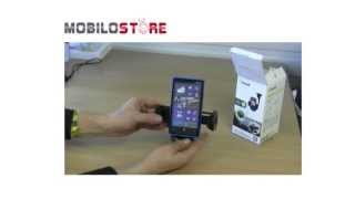 Test Produit - Support Voiture Universel Muvit Hybride Ventouse Et Grille Daération