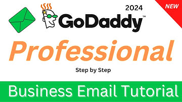 2024 How to Setup and Create a Professional Business Email address with GoDaddy for managed hosting
