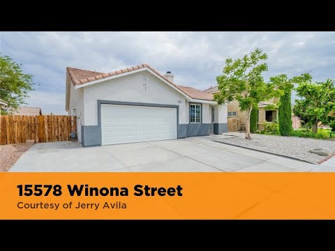15578 Winona Street, Victorville, CA home video tour