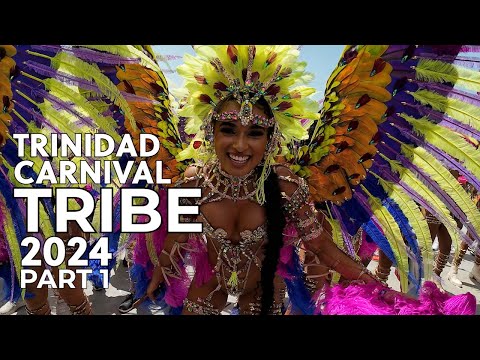 Trinidad Carnival 2024 - TRIBE Carnival crossing Socadrome Stage Part 1 (of 2) [LIVE HD]