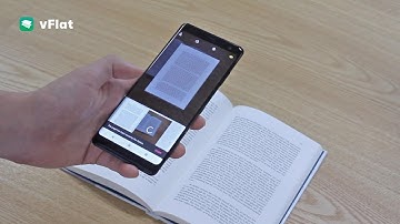 Live demo of vFlat: your best mobile book scanner