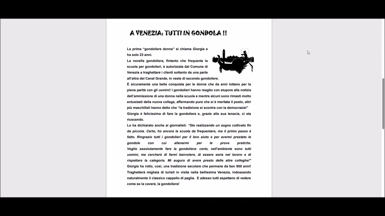 CELI 3 B2 | Marzo 2018 | Prova Orale | Versione 1