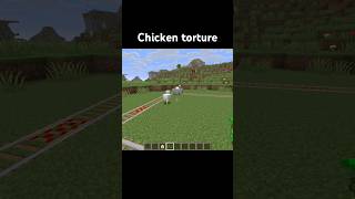 Minecraft, chicken torture