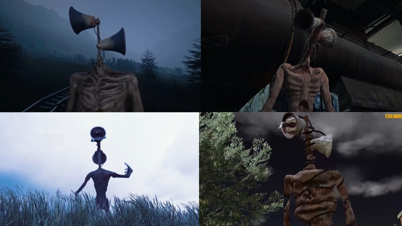 Siren Head - Coffin Dance Song Battle #sirenhead #househead