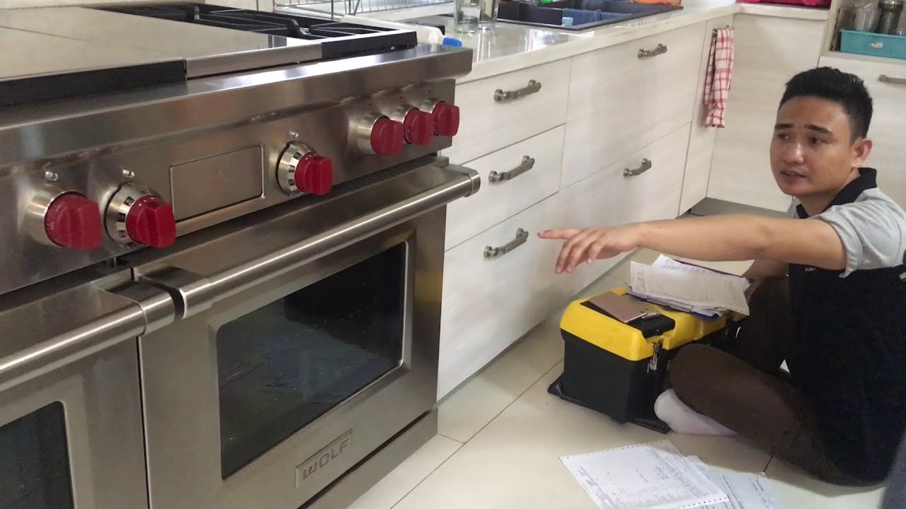 SubZero & Wolf Gas Range Maintenance YouTube