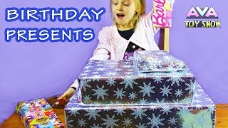 Pixy Opens Her Birthday Presents On Ava Toy Show