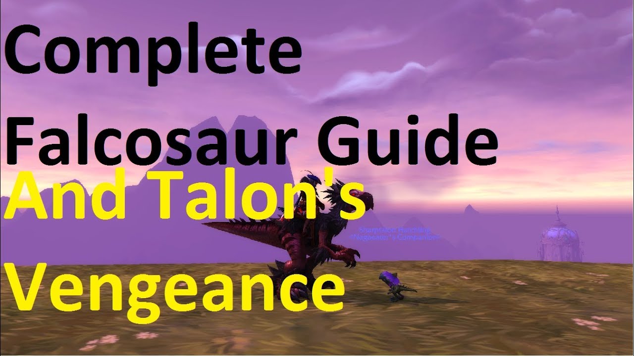 Falcosaur! When, Where, How!