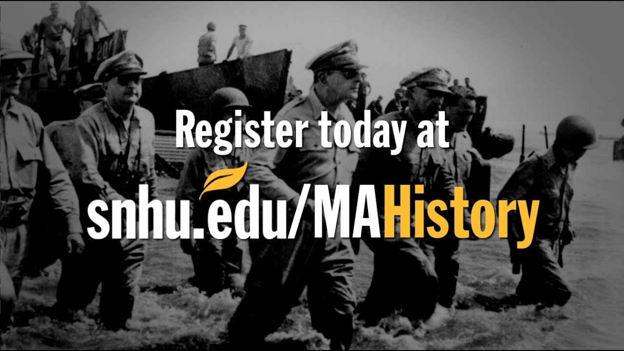 Online Master’s in History Degree Study the Past. In the Present