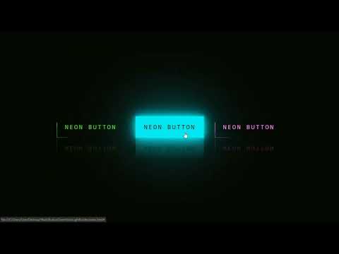 Neon Light Button Animation Effects on Hover  CSS Snake Border 2 | css magic animation hover effect