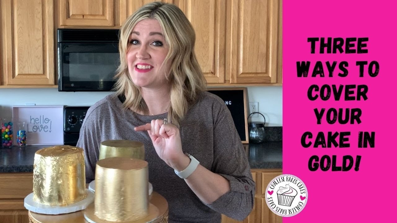 An Ode to Gold: 3 Ways to Lift a Cake Design with Edible Gold - Dont Tell  Charles