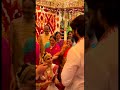 #Naga chaithanya and sobitha dhulipala wedding video #trending video #Shorts#