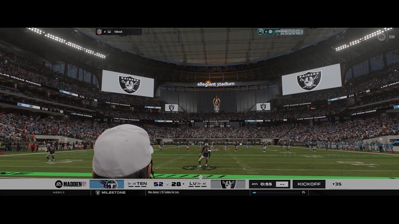 Madden 26 - Franchise 2028 Season - Raiders v Titans