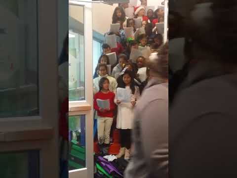 Singing at school KIPP SHINE PREP