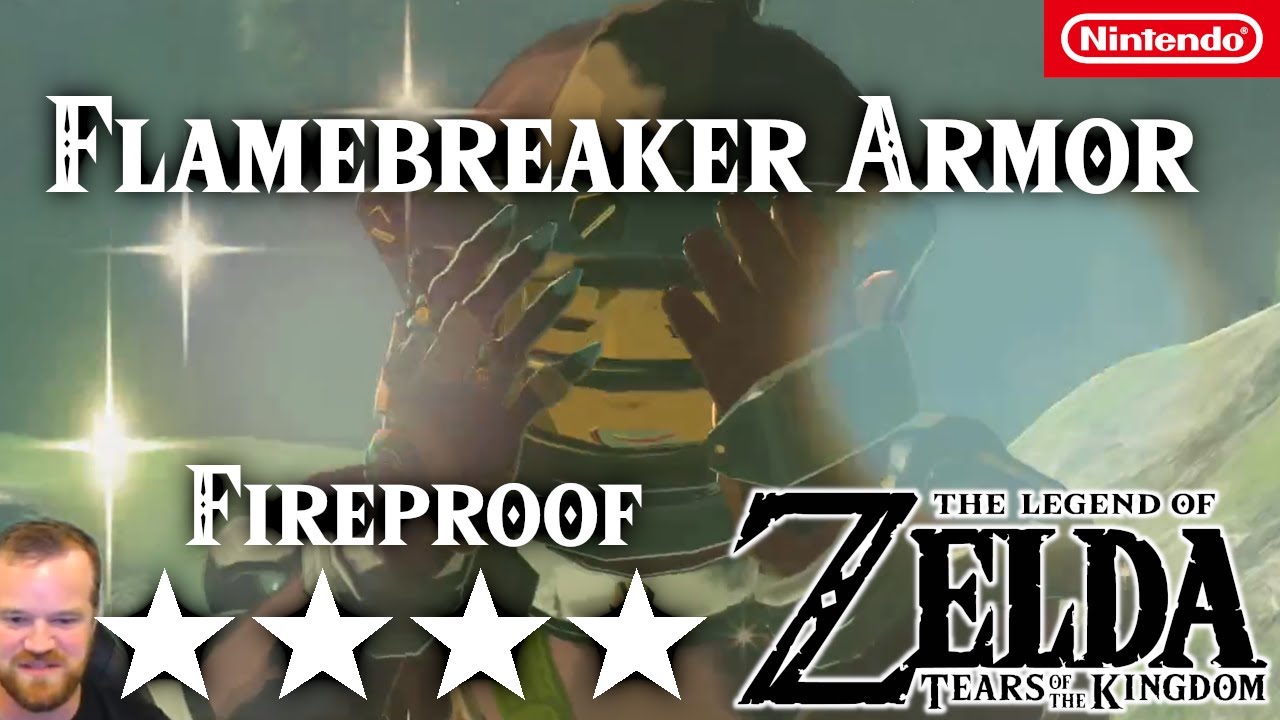 Flamebreaker Armor All Upgrades Full Cost 4 Stars Zelda Tears