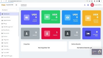Caystard hms admin dashboard