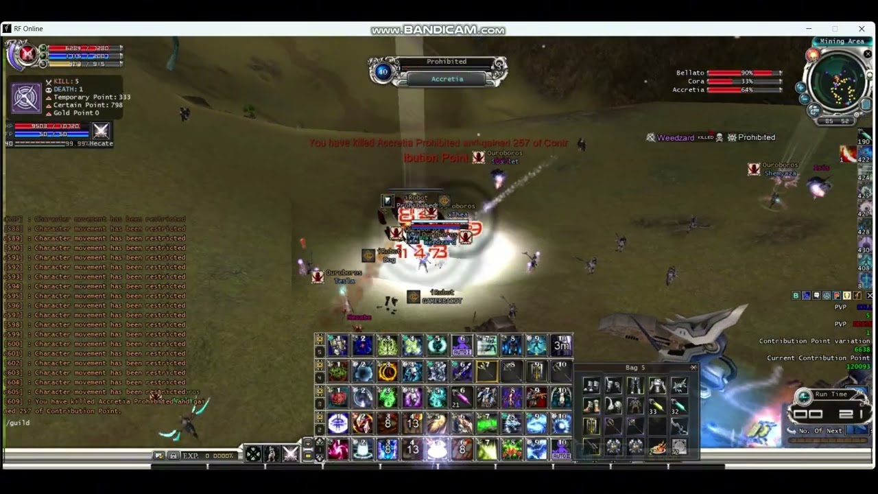 RF Online Classic (RF Mythos) - Cora Reaver / Dark Priest Class' PvP