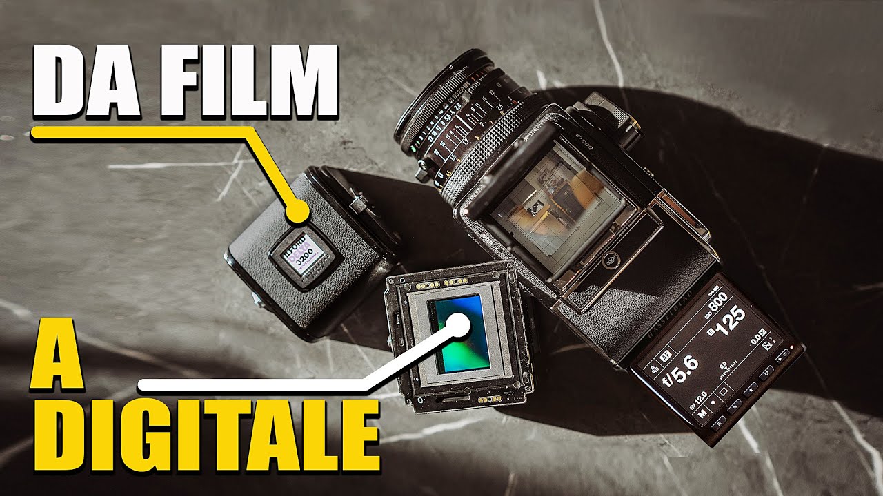 Come digitalizzare una Hasselblad anni 90 - CFV II 50c e 907X