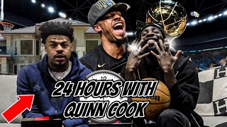 Living With 2X NBA Champion Quinn Cook For 24 hours