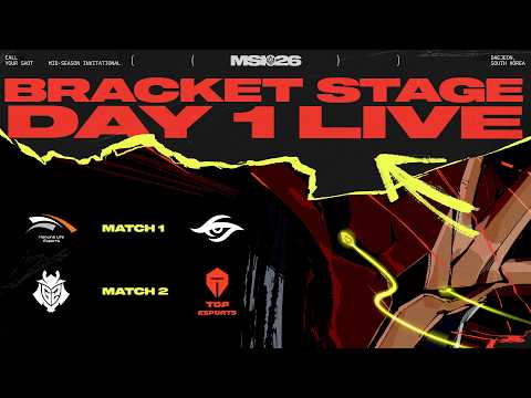 HLE vs TSW - G2 vs TES | 브래킷 스테이지 승자조 1라운드 | MSI 2026