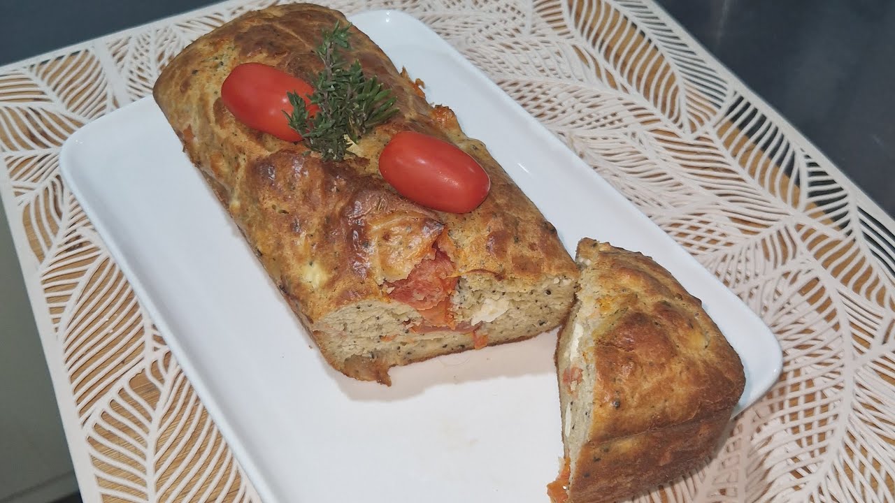 كيفية تحضير كيك مالح صحي بالطماطم ونوعية من الجبن