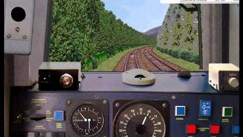 OpenBVE Gameplay: Harcroft to Colliers Stone with Class 158 train
