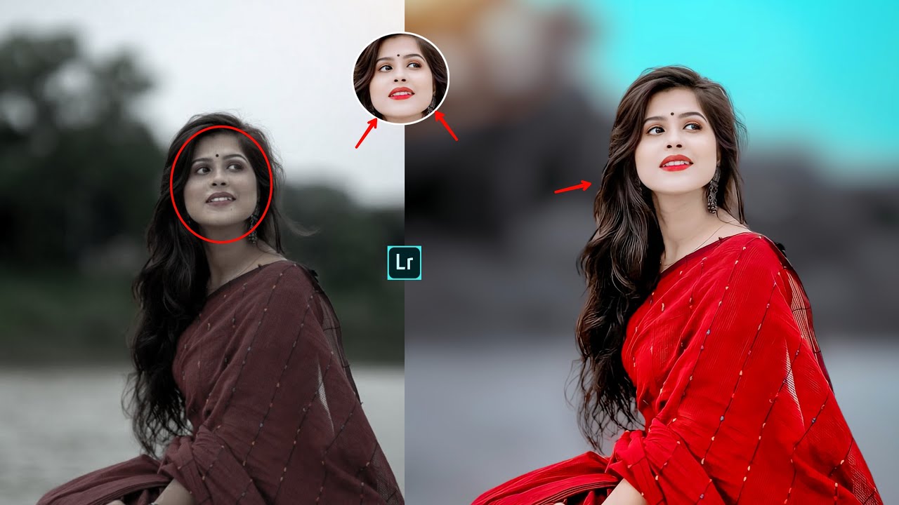 Lightroom Black And Aqua Tone Photo Editing | Lightroom Best Photo Editing Trick