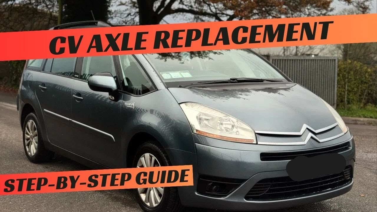 Замена приводного вала Citroen C4 CV