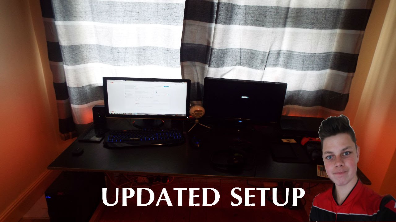 MY UPDATED SETUP | 15 Year Old's Setup Video 2016