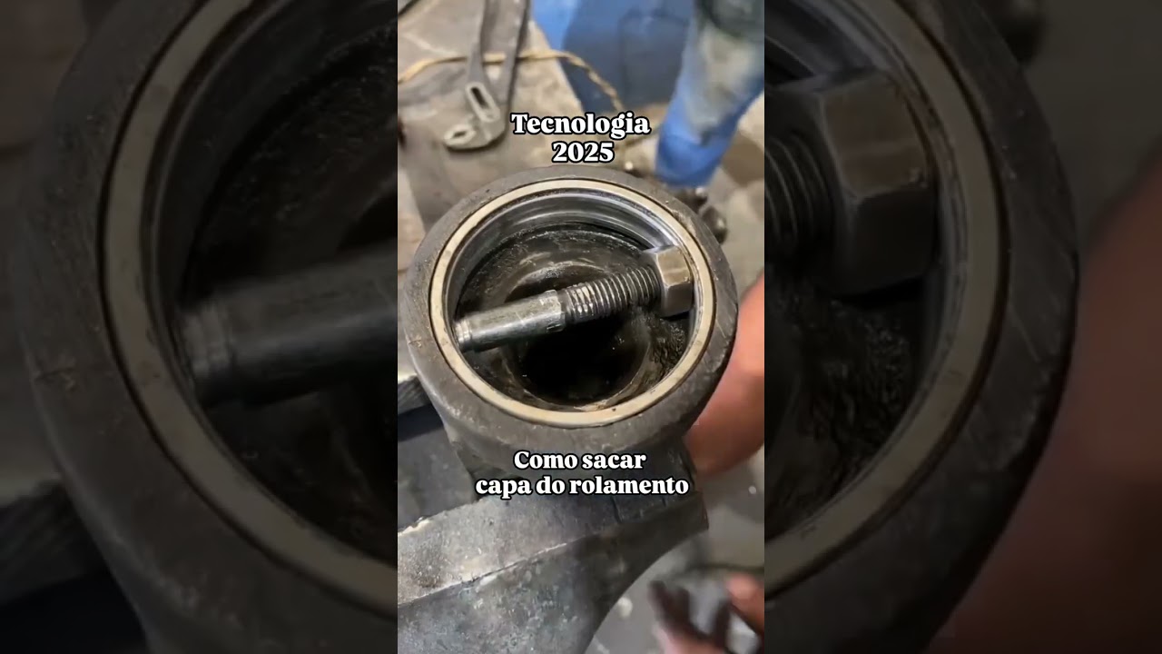 dica como saca capa de rolamento