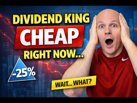 This Dividend King Is Cheap Right Now After A 25 Drop 